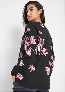 Sweat-shirt à imprimé floral, bonprix