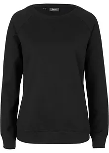 Sweat basique avec polyester, bonprix