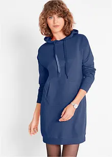 Robe sweat à capuche en coton, bonprix