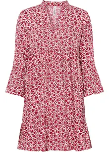 Robe courte à volants en viscose, bonprix