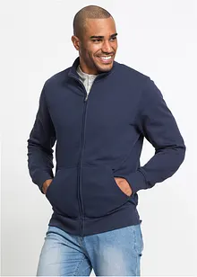 Sweat zippé à col montant, bonprix