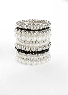 Set de bracelets (Ens. 12 pces.), bonprix