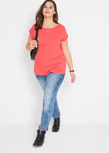 T-shirt coton, manches courtes, bonprix