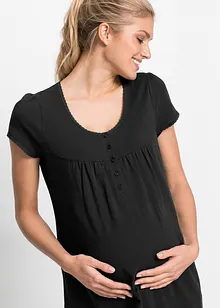 Chemise de nuit d'allaitement avec coton, bonprix