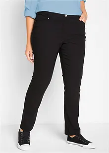 Pantalon extensible en bengaline avec taille confortable, Straight, bonprix