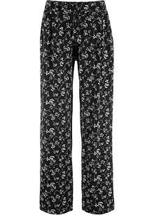 Pantalon palazzo avec tour de taille élastiqué, bonprix