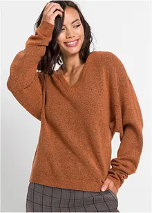 Pull en maille oversize, bonprix