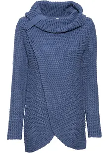 Pull en maille avec boutons, bonprix