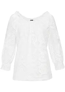 T-shirt à dentelle, bonprix