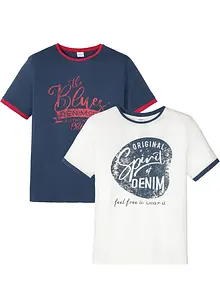 Lot de 2 T-shirts, John Baner JEANSWEAR