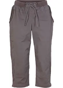 Pantalon corsaire avec lien à nouer, bonprix