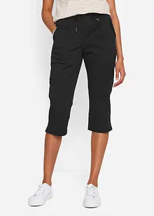 Pantalon corsaire avec lien à nouer, bonprix