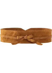 Ceinture à nouer en cuir, bonprix