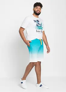 Bermuda en sweat avec dégradé de couleur, bonprix