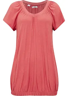 T-shirt en viscose mélangée, manches courtes, bonprix