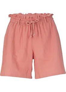 Short paper bag en lin, bonprix