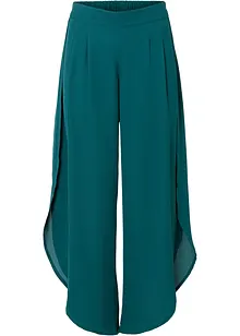 Pantalon palazzo fendu sur les côtés, bonprix