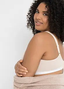 Lot de 2 soutiens-gorge coton sans armatures, bonprix