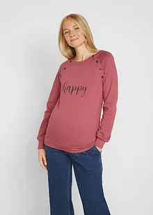 Sweat-shirt de grossesse et d'allaitement, bonprix