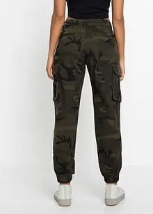 Pantalon cargo avec imprimé camouflage, bonprix