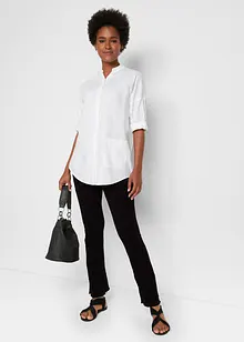Lot de 2 leggings évasés en coton mélangé, bonprix