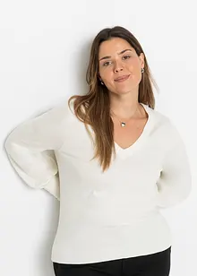 Pull avec boutons bijoux, bonprix