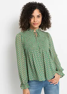 Blouse ample avec lien à nouer, bonprix