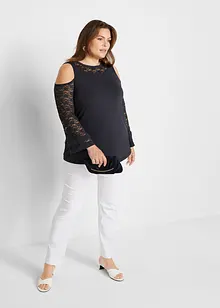 Pantalon extensible à taille élastiquée, bonprix