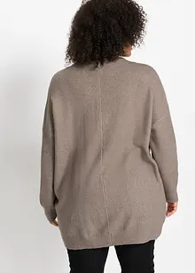 Pull oversize en maille torsadée, bonprix