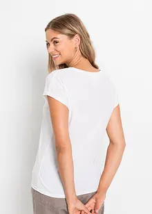 T-shirt à imprimé plume, bonprix