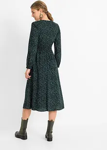 Robe midi à imprimé floral, bonprix