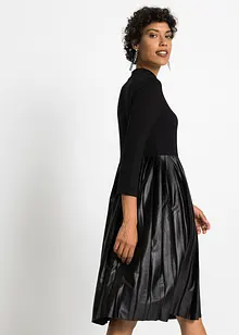 Robe en jersey en mélange de matière, bonprix