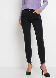 Jean skinny avec zip, bonprix