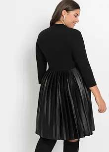 Robe en jersey en mélange de matière, bonprix