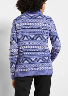 Pull à motif norvégien, bonprix