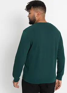 Sweat-shirt de Noël avec polyester recyclé, bonprix