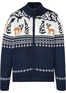 Gilet en maille norvégien, bonprix