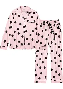 Pyjama avec patte de boutonnage, bonprix