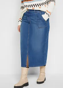 Jupe en jean extensible, bonprix