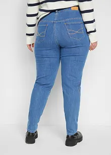 Jean mom taille haute, stretch, bonprix