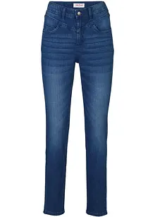 Jean skinny taille haute, doux, bonprix