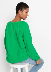 Blouse en gaze de coton, bonprix
