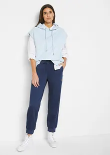 Pantalon en twill avec taille confortable, bonprix