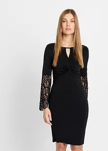 Robe avec découpe laser, bonprix