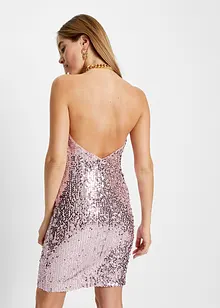 Robe à paillettes avec chaîne couleur dorée, BODYFLIRT boutique