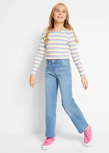 Jean large taille mi-haute, bonprix
