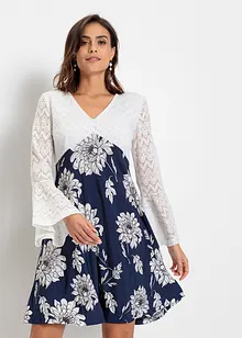 Robe trapèze en jersey, bonprix