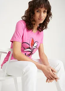 T-shirt à imprimé floral, bonprix