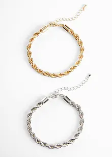 Lot de 2 bracelets, bonprix