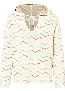 Pull en maille avec motif jacquard, RAINBOW